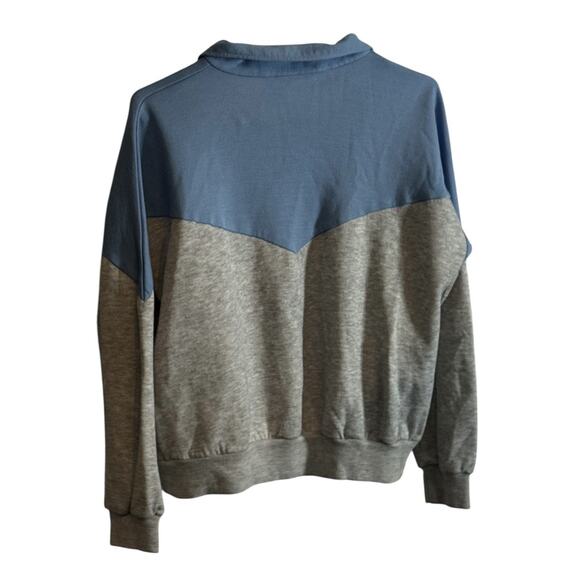 VTG Track And Court Full Zip Women’s Sweatshirt Large Workout Exercise Aerobics - Picture 2 of 6